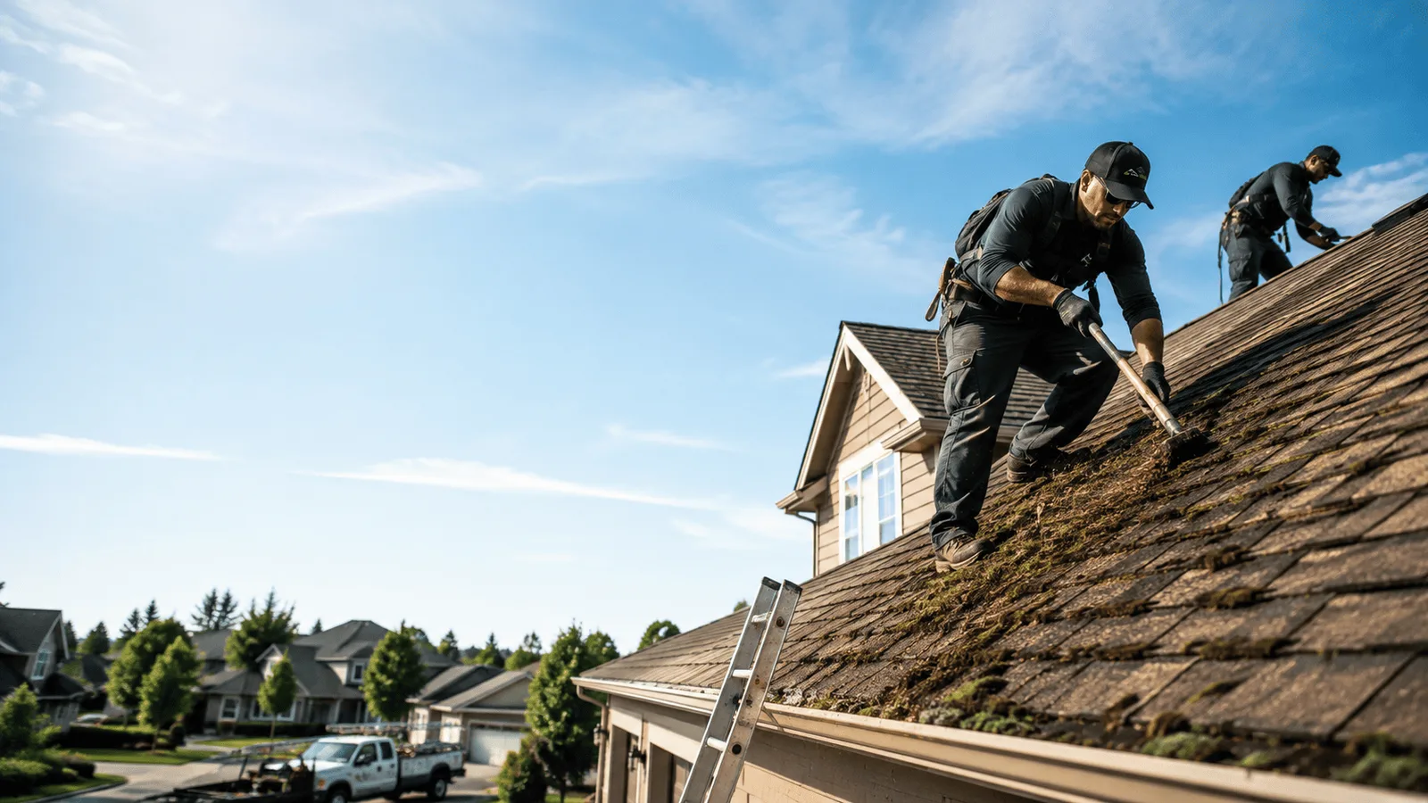 Roof Moss Removal in Salem, IN near me